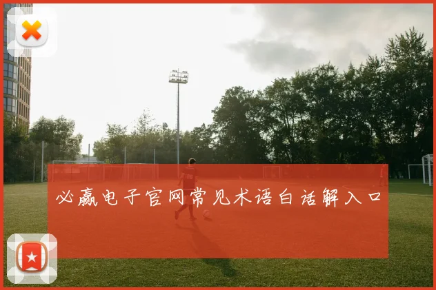 必赢电子官网常见术语白话解入口